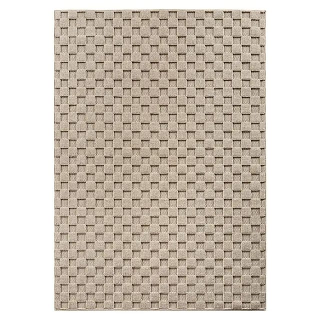 Flachgewebeteppich Helix 2203 (Beige, 150 x 80 cm, 100 % Polyester)