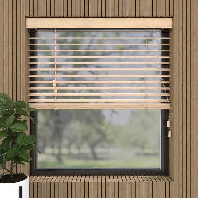 Jalousie Bambus (B x H: 70 x 240 cm, Natur, Holz)