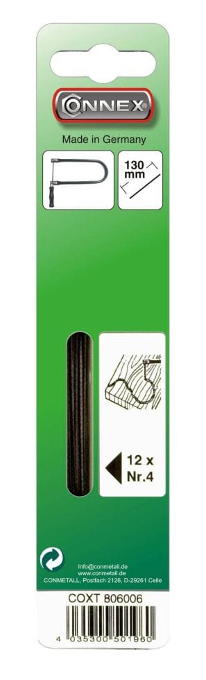 Connex Laubsägeblatt Taifun für Holz Größe 6 – 12 Stück