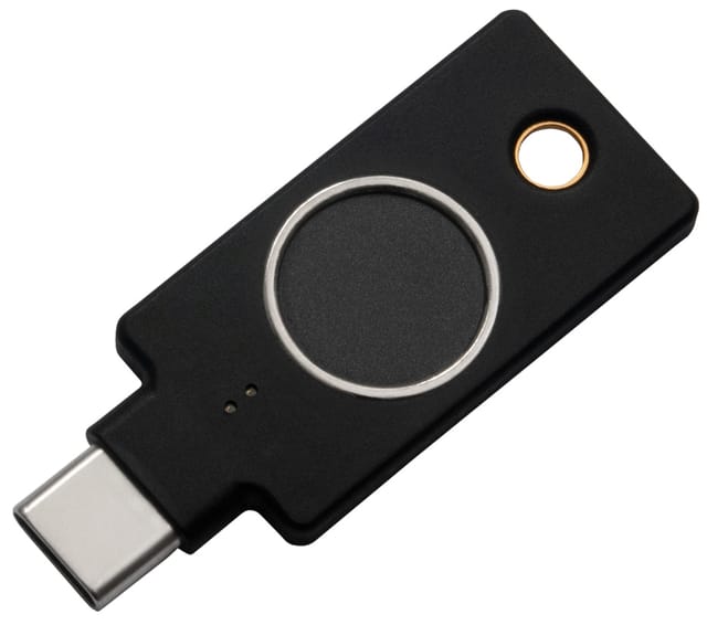 YUBIKEY C BIO - Sicherheitsschlüssel, Bio USB-C, FIDO Edition