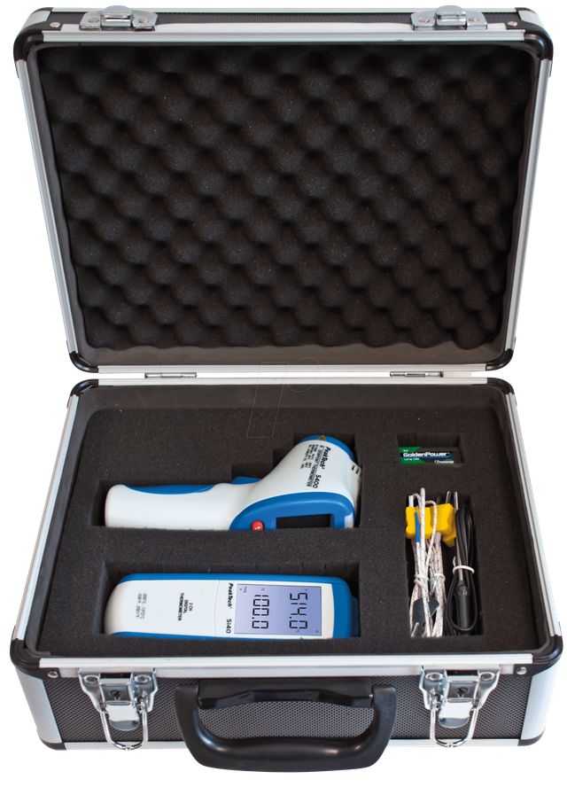 PEAKTECH 8104 - Messgeräteset für Temperaturmessung, 3-teilig