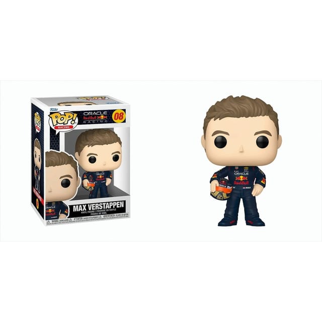 Funko! - Funko POP Vinyl F1 Verstappen w/Helm