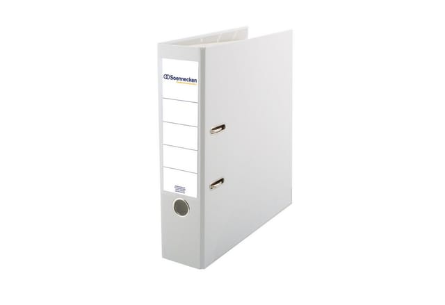 Ordner 3333 DIN A4 80mm PP weiß