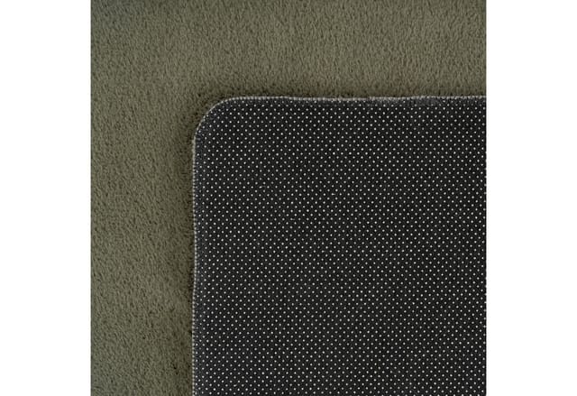 KADIMA DESIGN Teppich ISAR Wohnzimmer Waschbar Schlafzimmer Wohnzimmerteppich Esszimmer Uni, Rund, Höhe: 13 mm, Grün, 80x80 cm, Strapazierfähig Modern Esszimmerteppich Waschbar