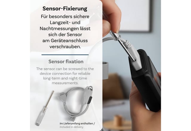 pulox Pulsoximeter PO-650A Handheld Puls- und SpO2-Messgerät mit Sensor