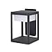 Cousteau Wandleuchte Ip44 1x9w Led 900lm 4000k L.18xw.20,5xh.28cm Grau