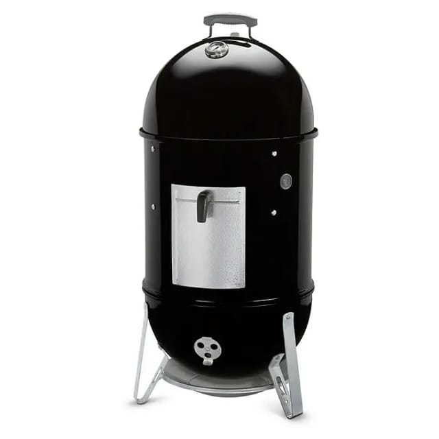 Weber Smokey Mountain Cooker Holzkohlegrill Smoker 47 Cm Schwarz Code 721004