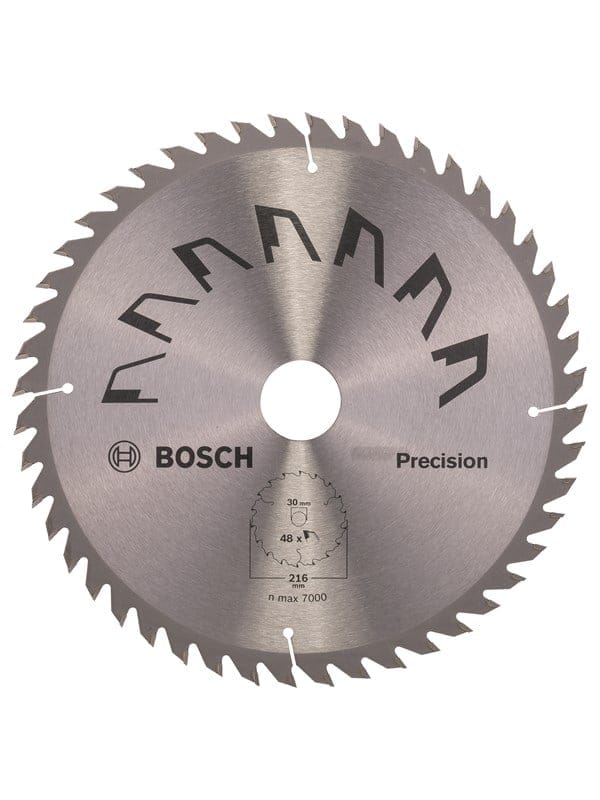 Bosch Kreissägeblatt Precision, Diy, 216 X 30 X 2,5 Mm, 48