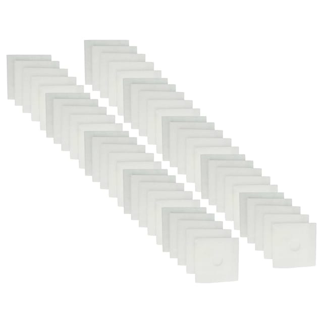 50x Luftfilter Kompatibel Mit Helios Els-vez 100/60, Els-vez 100/30, Els-ves 100, Els-veo 60/30, Els-ve-serie Lüfter, Ventilator, Lüftungsgerät - Vhbw