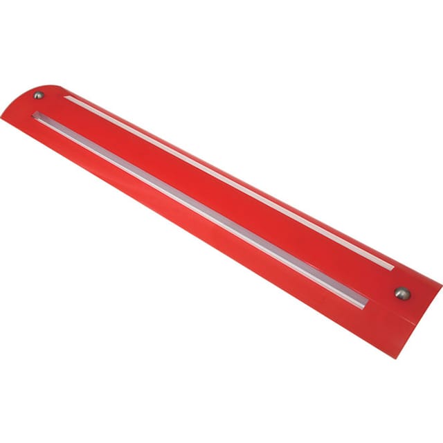 Retangular Deckenleuchte Rubi Retangular 2x24w G5 T5 L.66xw.17,5xh.17,5xh.5cm Rot