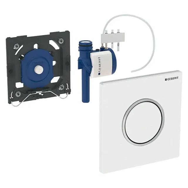 Geberit Betätigungsplatte Sigma 10 - 116015KJ1 (Weiß, 1-Mengen-Spülung)