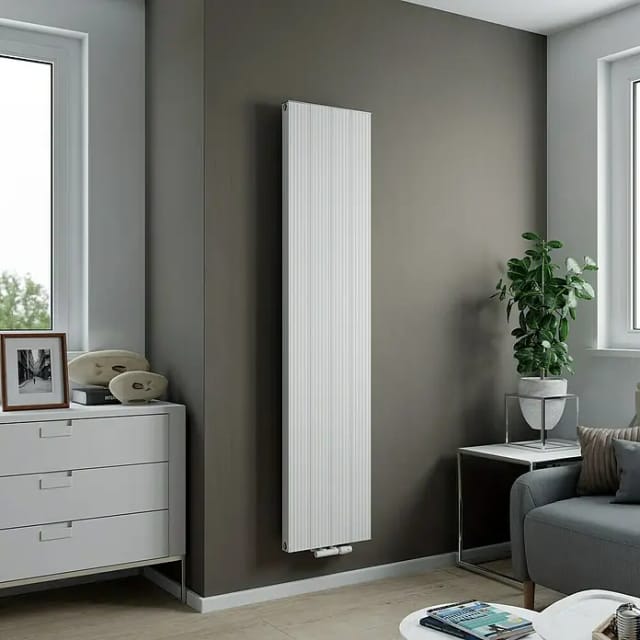 Ximax Designheizkörper Valeo (B x H: 400 x 1.800 mm, Wärmeleistung bei Vorlauftemperatur von 75 °C (D: 50): 986 W, Weiß)
