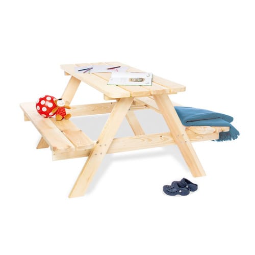 Pinolino Kindersitzgarnitur, BxHxL: 119 x 65 x 118 cm, natur - beige