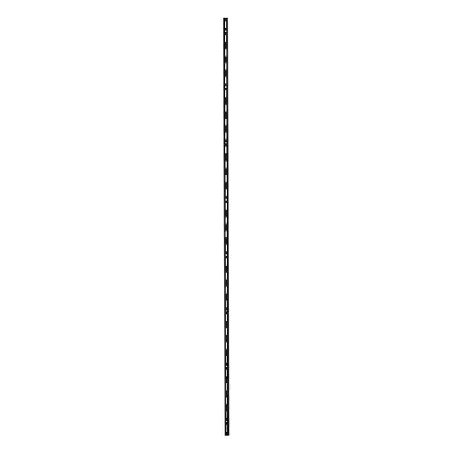 TrendLine Wandschiene 1-reihig schwarz 150 x 1,5 cm