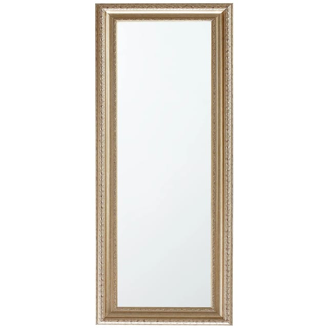 Beliani Wandspiegel AURILLAC Gold 4x51x141