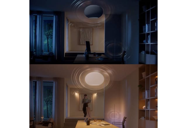 Philips Hue smarte Wandleuchte Lucca Weiß- & Farblicht 1100 Lumen