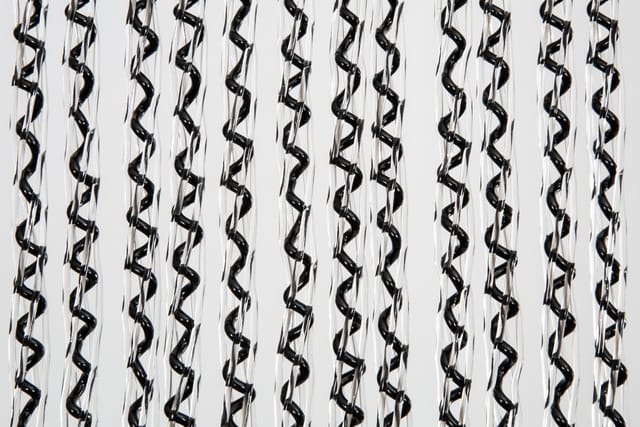 Conacord Türvorhang Bari 100 cm x230 cm PVC Schwarz