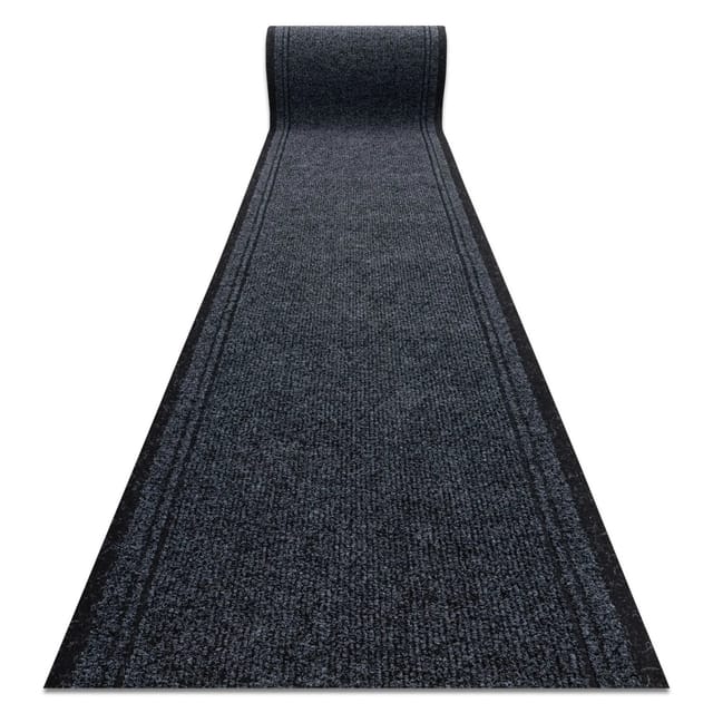 RugsX Läufer Antirutsch Malaga Anthrazit 100cm 470cm