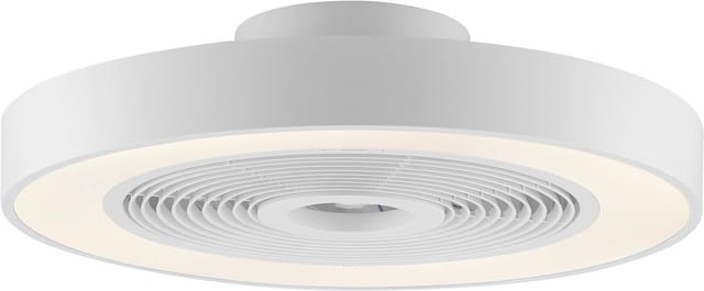 Brilliant LED-Deckenleuchte Catania mit Ventilator Weiß Ø 48,6 cm