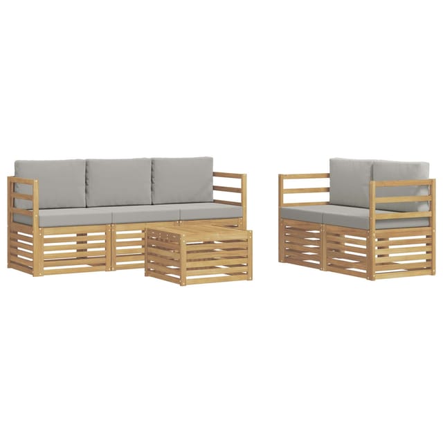 vidaXL Sofagarnituren Massivholz Akazie 3391376
