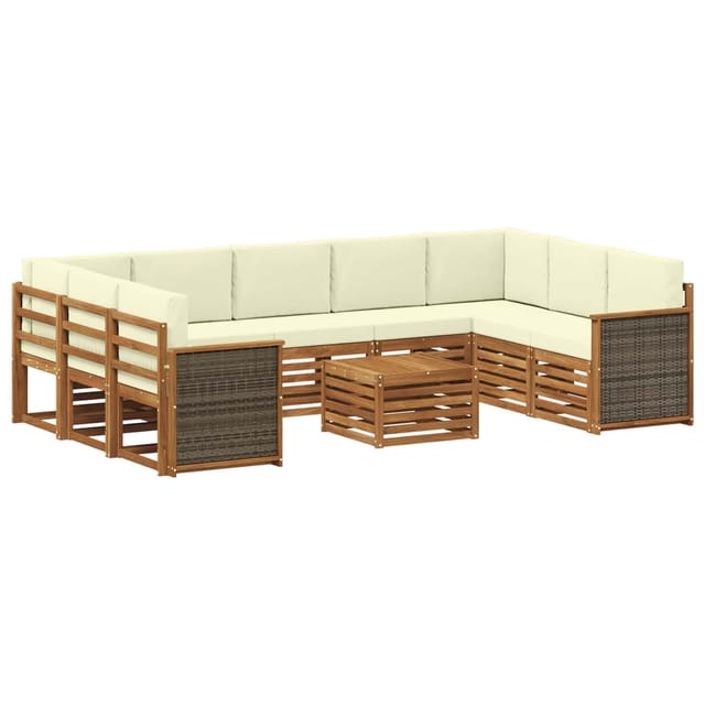 vidaXL Sofagarnituren Massivholz Akazie 3384856