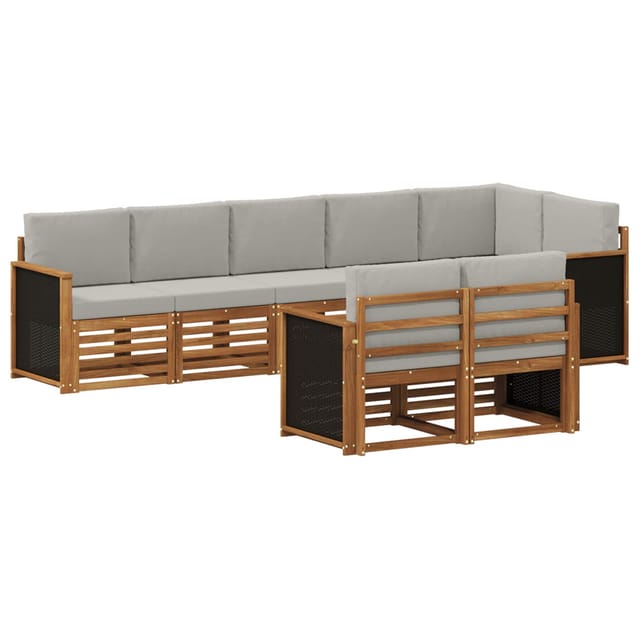 vidaXL Sofagarnituren Massivholz Akazie 3384492