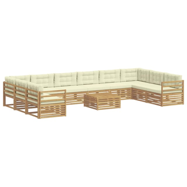 vidaXL Sofagarnituren Massivholz Akazie 3391255