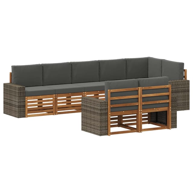 vidaXL Sofagarnituren Massivholz Akazie 3384518