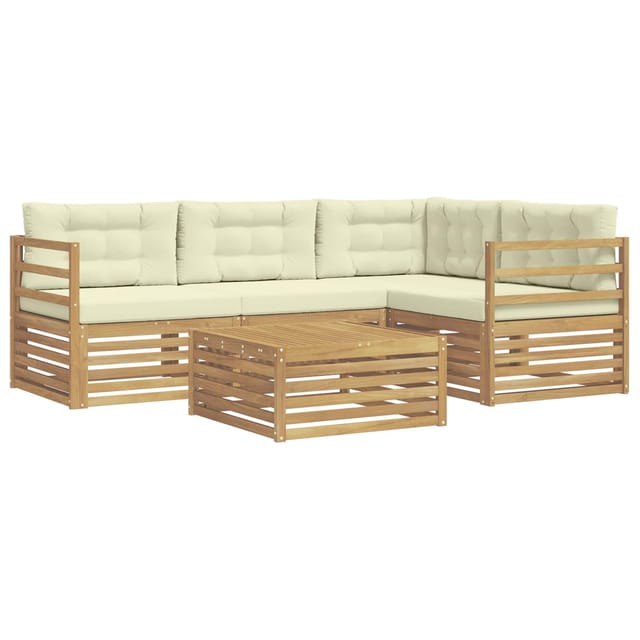 vidaXL Outdoor-Sofagarnitur 6 Stk 3390425