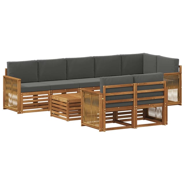 vidaXL Sofagarnituren Massivholz Akazie 3384538