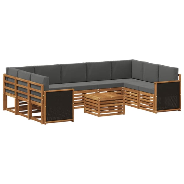 vidaXL Sofagarnituren Massivholz Akazie 3384853