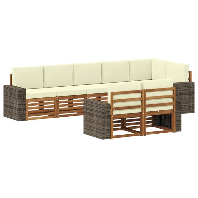 vidaXL Sofagarnituren Massivholz Akazie 3384516