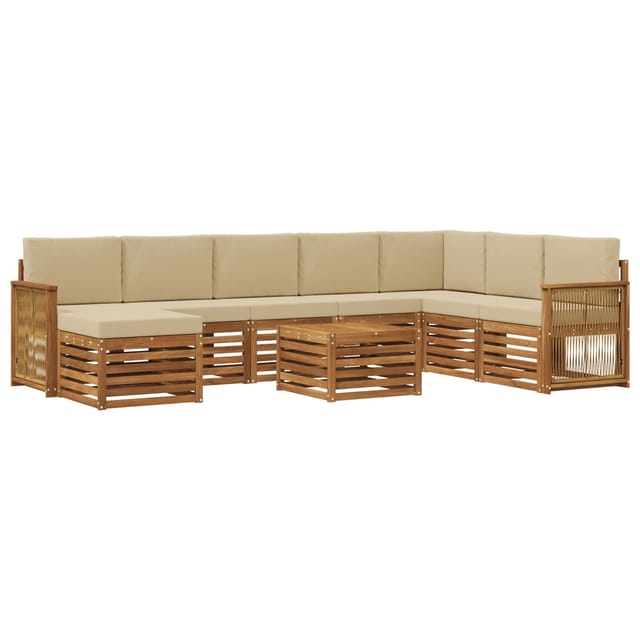 vidaXL Sofagarnituren Massivholz Akazie 3384749