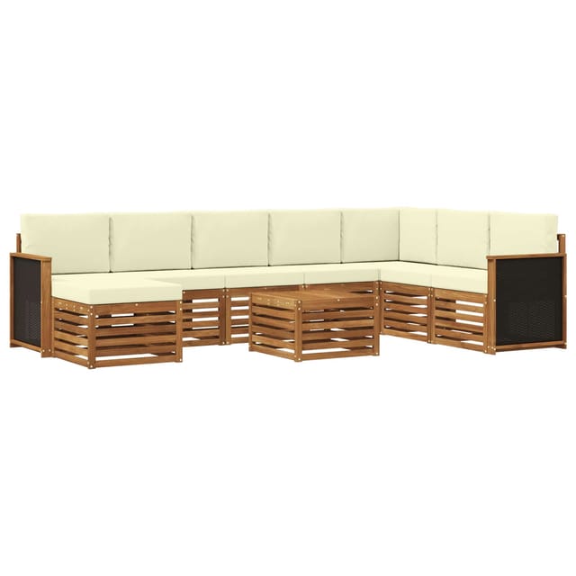 vidaXL Sofagarnituren Massivholz Akazie 3384731