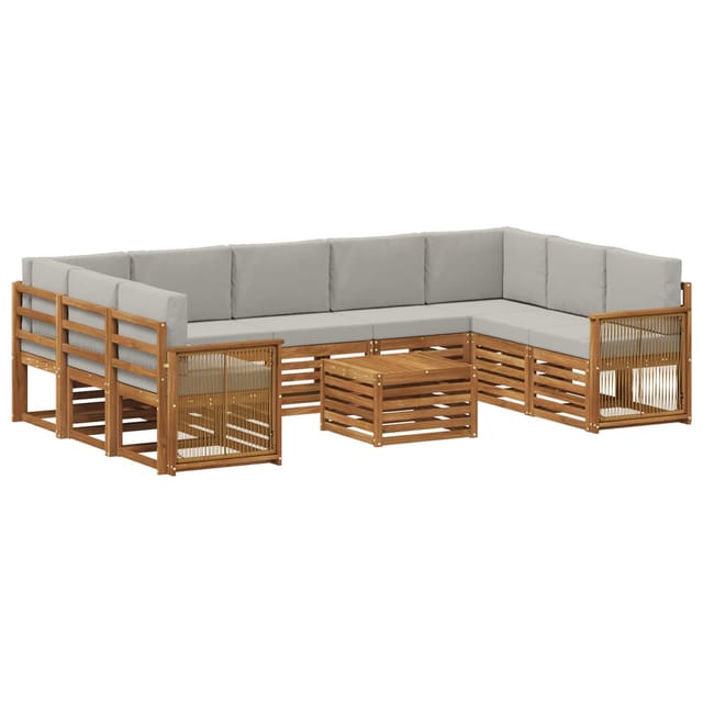 vidaXL Sofagarnituren Massivholz Akazie 3384867
