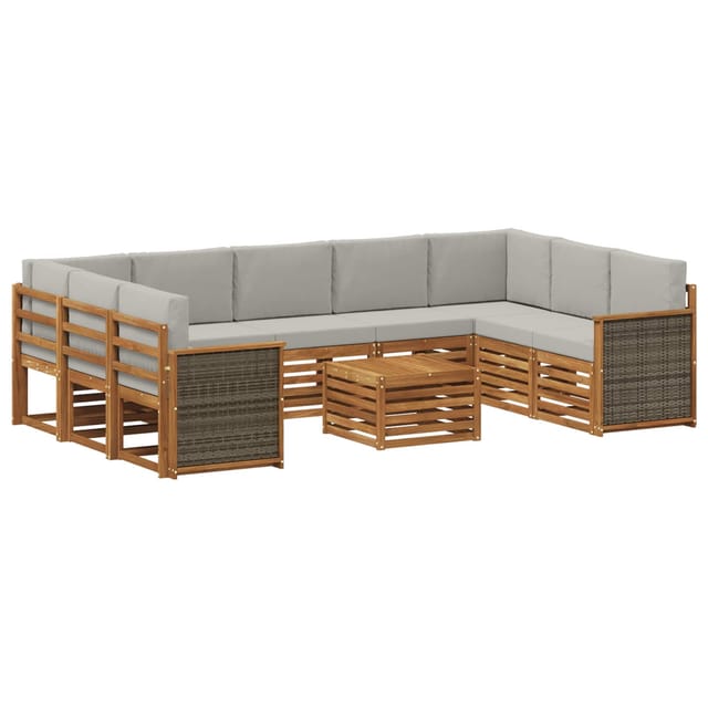 vidaXL Sofagarnituren Massivholz Akazie 3384857