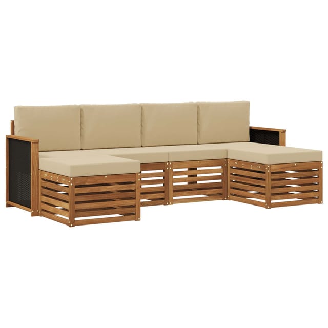 vidaXL Sofagarnituren Massivholz Akazie 3384674