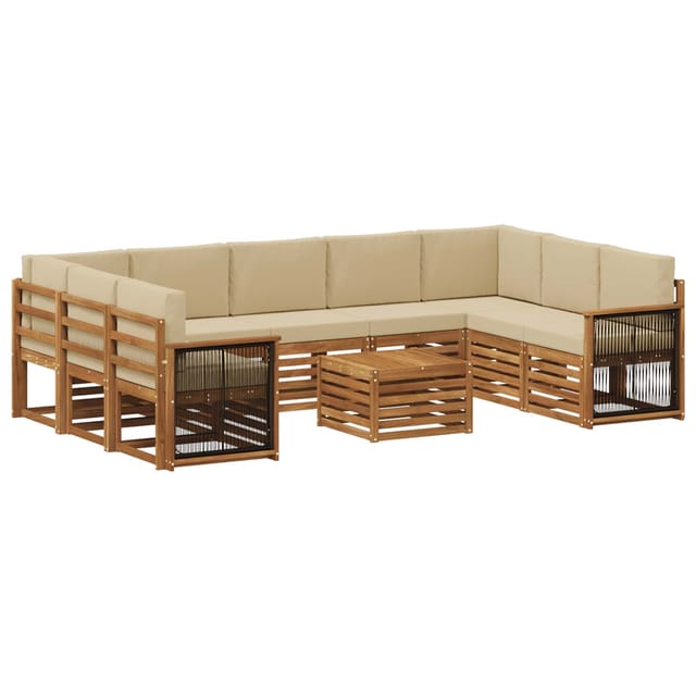vidaXL Sofagarnituren Massivholz Akazie 3384864