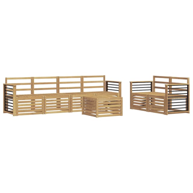 vidaXL Sofagarnituren Massivholz Akazie 3391444