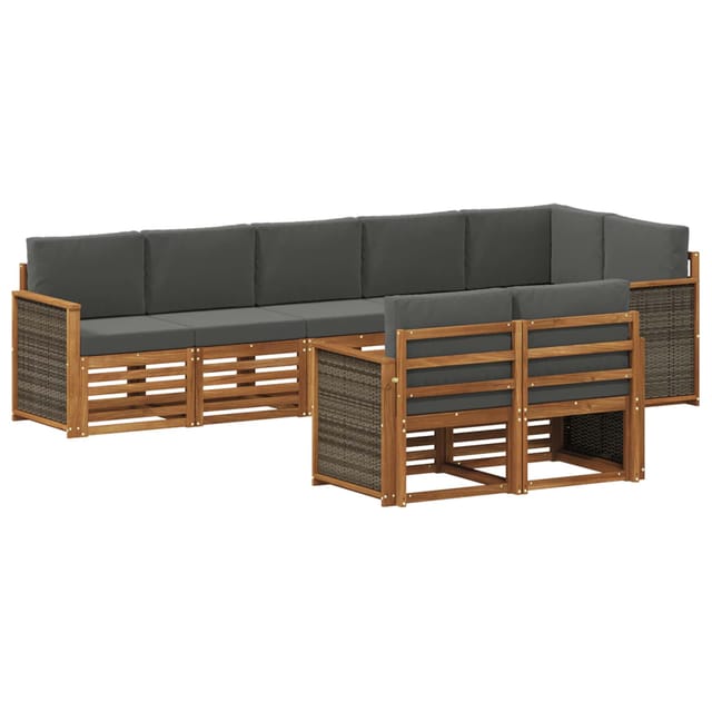 vidaXL Sofagarnituren Massivholz Akazie 3384498
