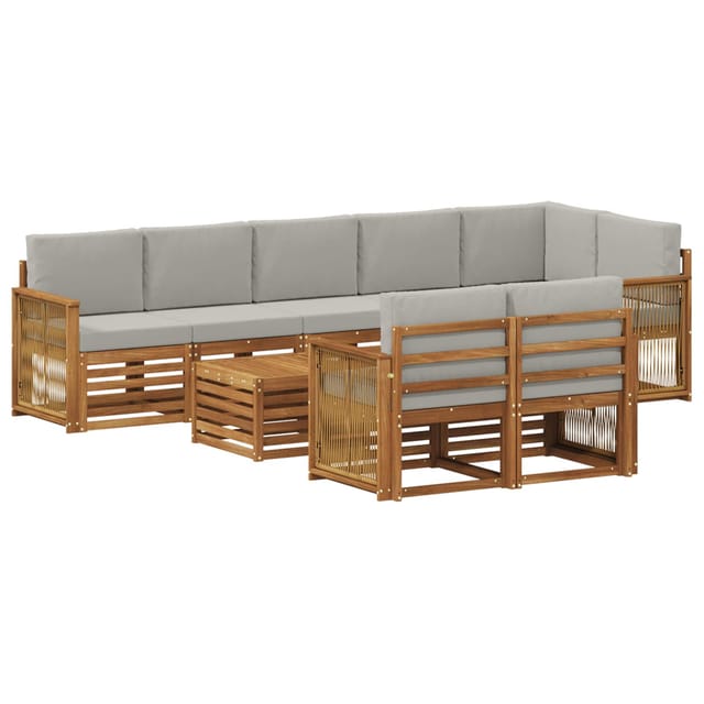 vidaXL Sofagarnituren Massivholz Akazie 3384537