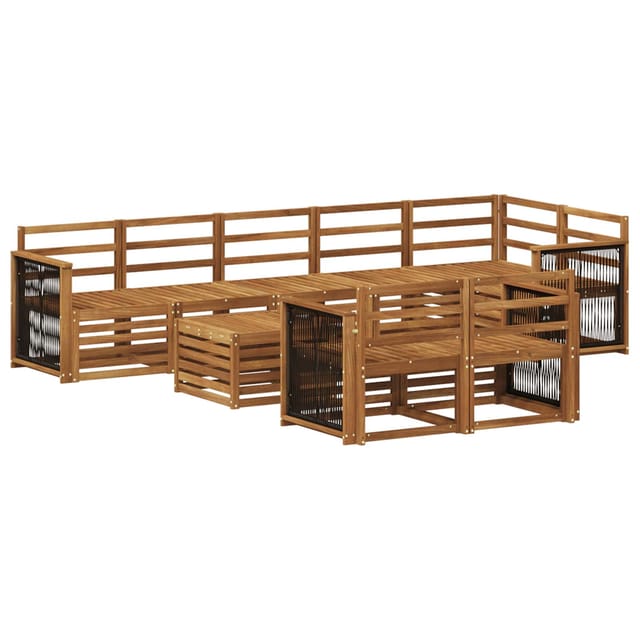 vidaXL Sofagarnituren Massivholz Akazie 3384530