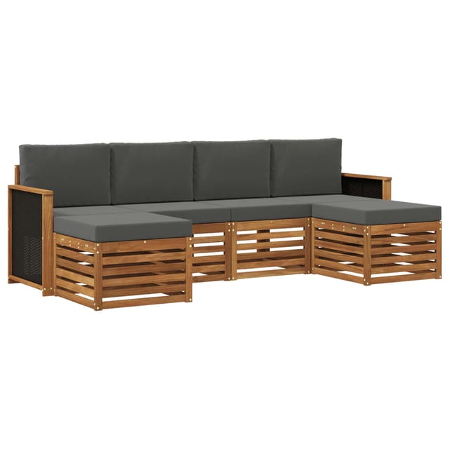 vidaXL Sofagarnituren Massivholz Akazie 3384673