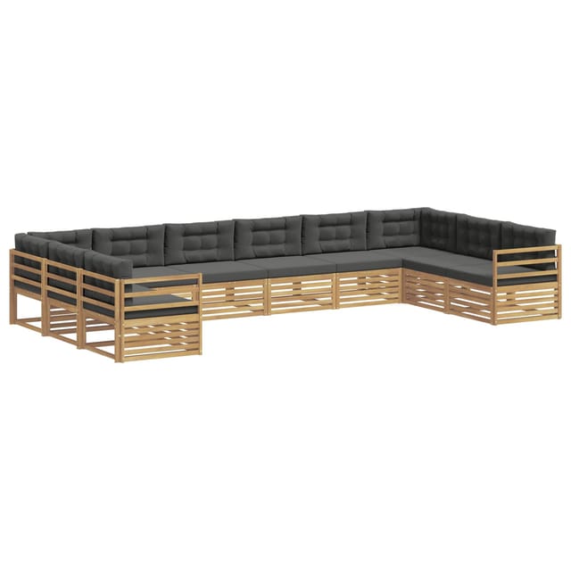 vidaXL Sofagarnituren Massivholz Akazie 3391217