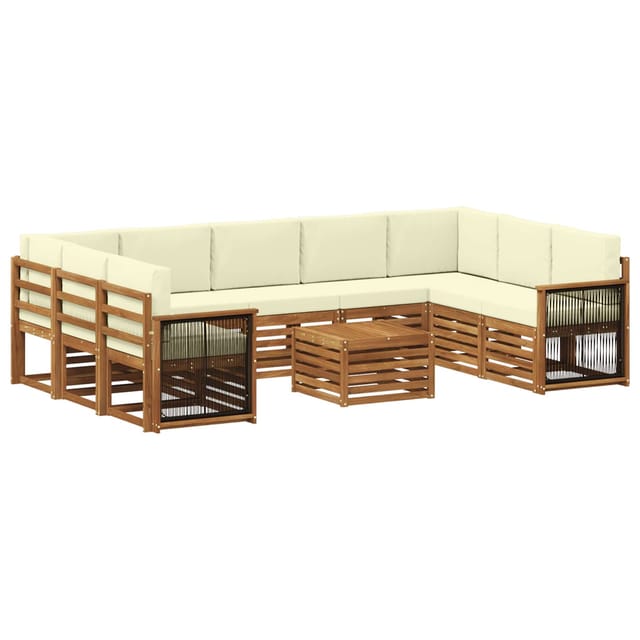 vidaXL Sofagarnituren Massivholz Akazie 3384861