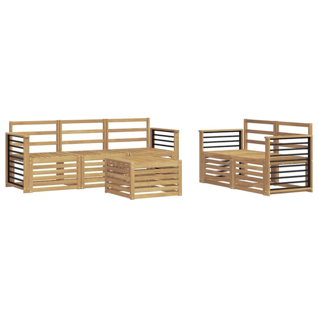 vidaXL Sofagarnituren Massivholz Akazie 3391404