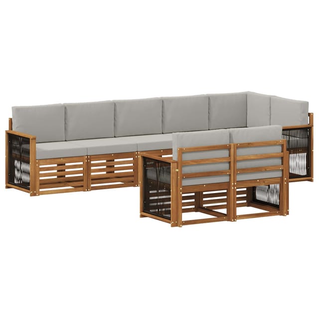 vidaXL Sofagarnituren Massivholz Akazie 3384502