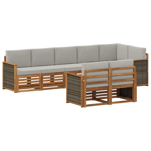 vidaXL Sofagarnituren Massivholz Akazie 3384497
