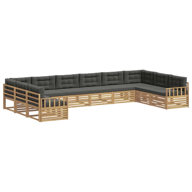 vidaXL Sofagarnituren Massivholz Akazie 3391227