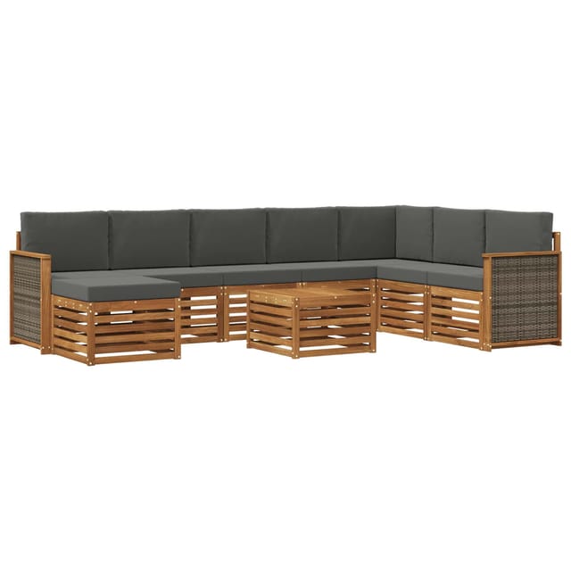 vidaXL Sofagarnituren Massivholz Akazie 3384738